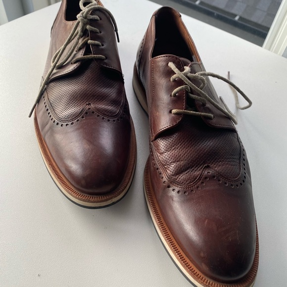 Men’s brown leather shoes size by Lloyd - Picture 5 of 5